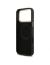 Etui Guess 4G Logo Plate MagSafe do Apple iPhone 17 Pro Max czarny