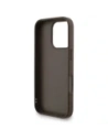 Etui Guess 4G Strap 4G Classic Logo do Apple iPhone 16 Pro Max brązowy