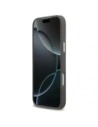 Etui Karl Lagerfeld FW Grained Karl & Choupette Heads Pins & Logo do Apple iPhone 17 Pro Max szary