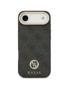 Etui Guess 4G Strass Logo & Big Strap Metal Buttons MagSafe do Apple iPhone Air czarny