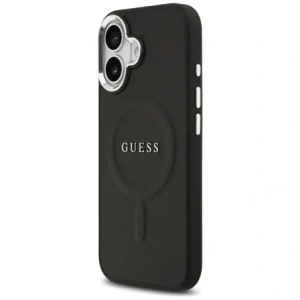 Etui Guess Classic Logo MagSafe do Apple iPhone 17 czarny