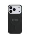 Etui Guess Classic Logo MagSafe do Apple iPhone 17 Pro czarny