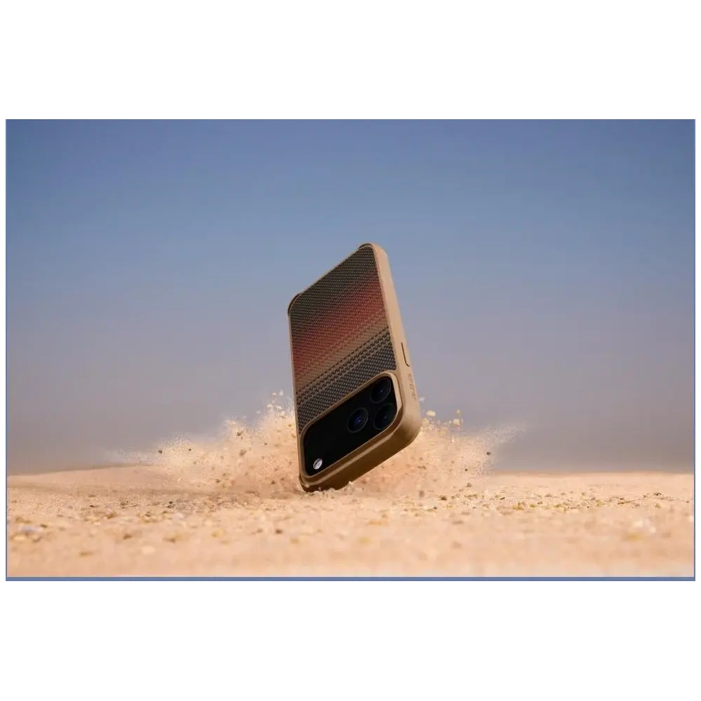 Etui PITAKA Aramid ProGuard MagSafe do Apple iPhone 17 Pro Max sunset