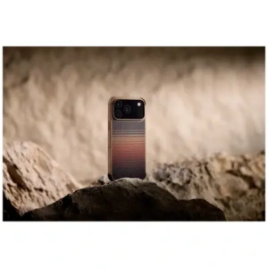 Etui PITAKA Aramid ProGuard MagSafe do Apple iPhone 17 Pro sunset