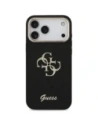 Etui Guess Fixed Glitter Big 4G Metal Frame do Apple iPhone 17 Pro Max czarny