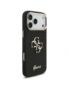 Etui Guess Fixed Glitter Big 4G Metal Frame do Apple iPhone 17 Pro Max czarny