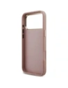 Etui Guess Fixed Glitter Big 4G Metal Frame do Apple iPhone 17 Pro Max różowy