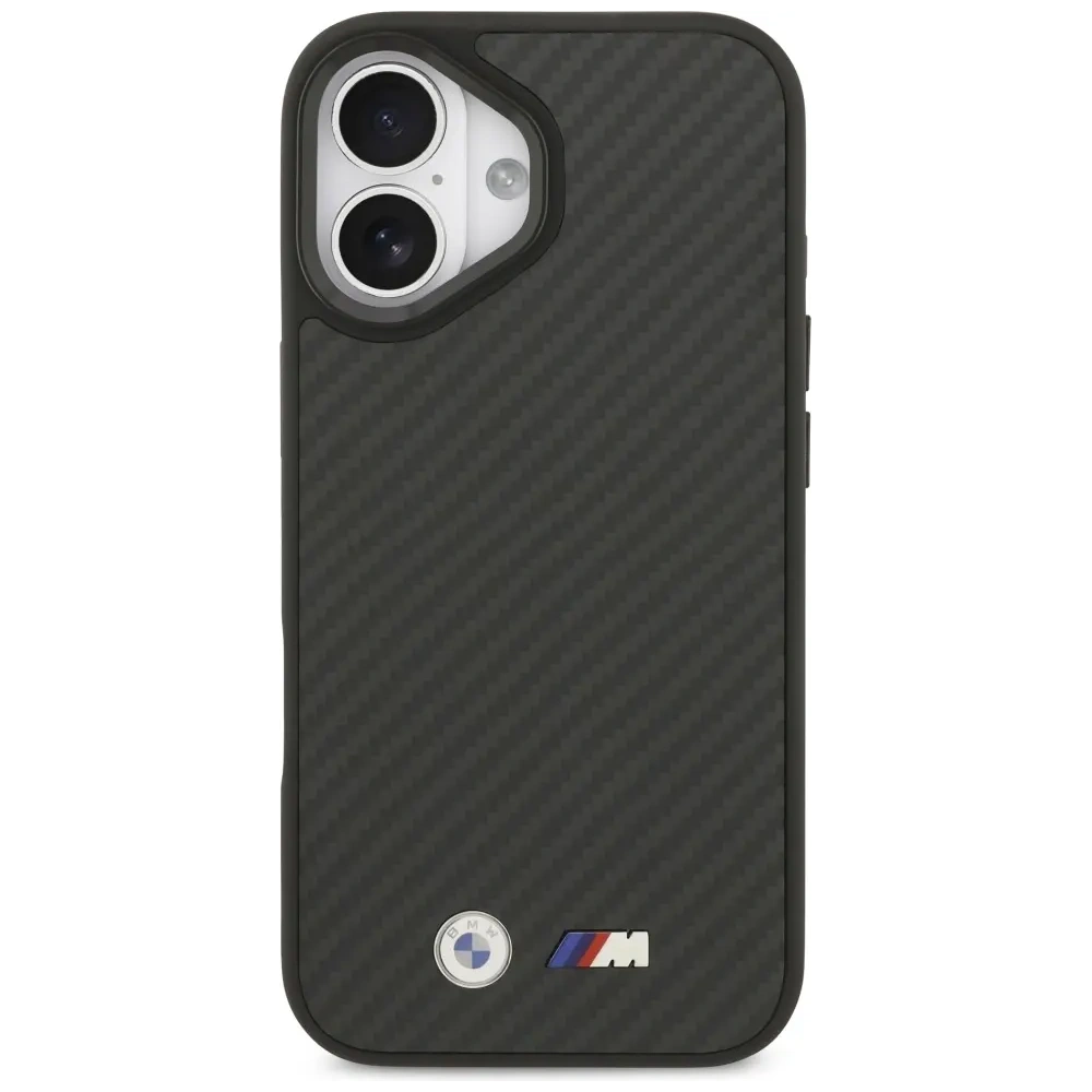 Etui BMW M Kevlar Matt MagSafe do Apple iPhone 17 czarny