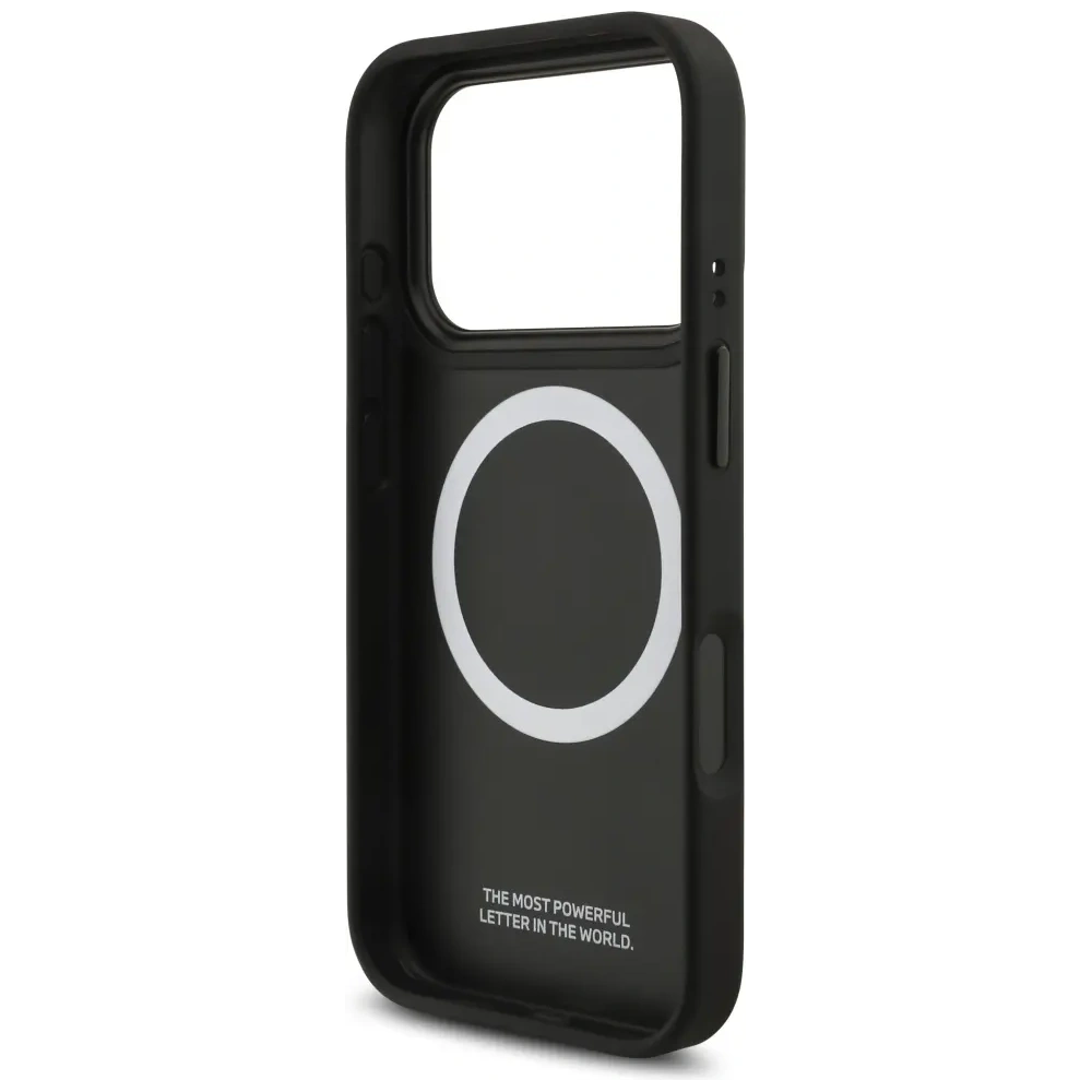 Etui BMW M Kevlar Matt MagSafe do Apple iPhone 17 Pro czarny