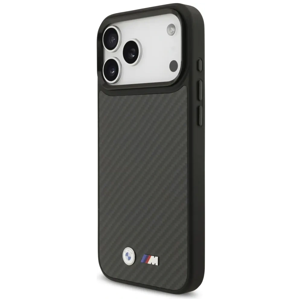 Etui BMW M Kevlar Matt MagSafe do Apple iPhone 17 Pro Max czarny