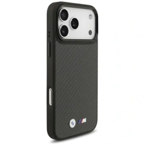 Etui BMW M Kevlar Matt MagSafe do Apple iPhone 17 Pro Max czarny