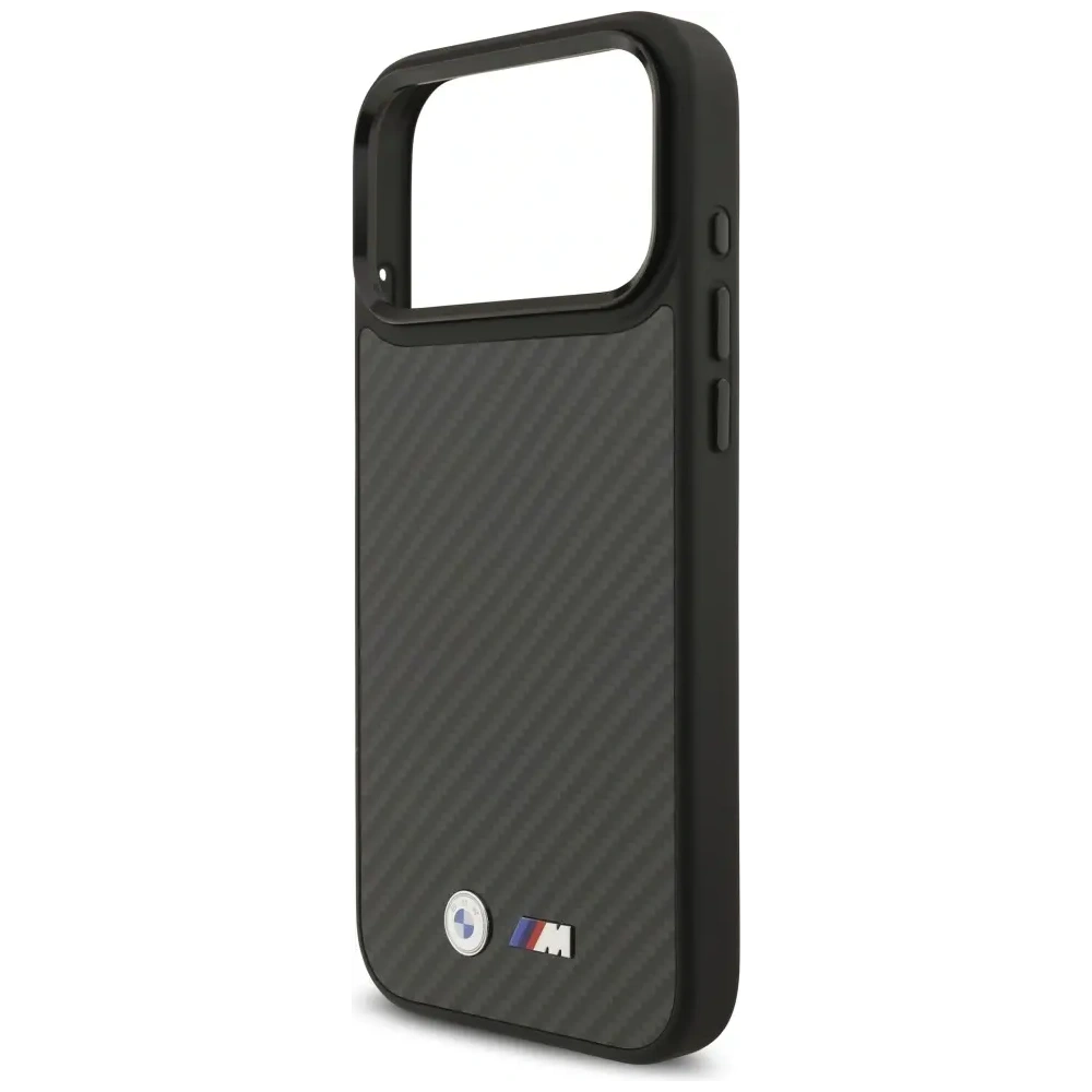 Etui BMW M Kevlar Matt MagSafe do Apple iPhone 17 Pro Max czarny
