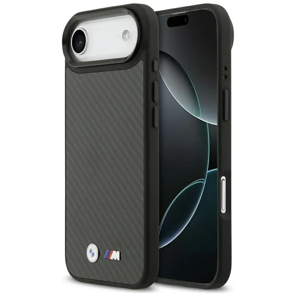 Etui BMW M Kevlar Matt MagSafe do Apple iPhone Air czarny