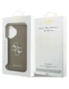 Etui Guess Grained Big 4G Classic Logo do Apple iPhone 17 brązowy