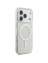 Etui Guess IML Glitter Pearl Strap MagSafe do Apple iPhone 17 Pro Max przezroczysty