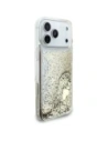 Etui Guess Liq. Glitter 4 Charms do Apple iPhone 17 Pro złoty
