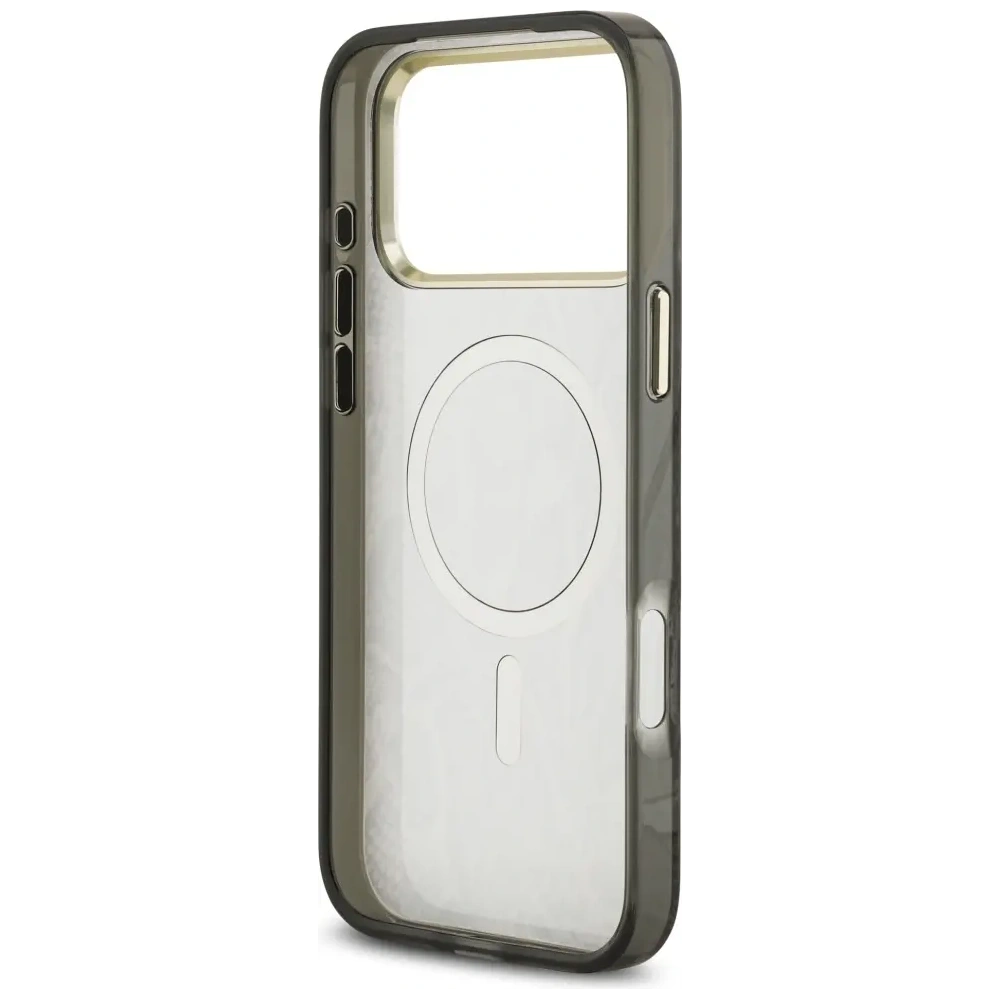 Etui Guess Python Pattern MagSafe do Apple iPhone 17 Pro Max czarny