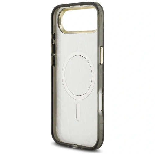 Etui Guess Python Pattern MagSafe do Apple iPhone Air czarny