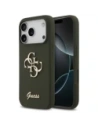 Etui Guess Silicone Big 4G Script do Apple iPhone 17 Pro khaki