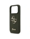 Etui Guess Silicone Big 4G Script do Apple iPhone 17 Pro khaki