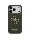 Etui Guess Silicone Big 4G Script do Apple iPhone 17 Pro Max khaki