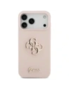 Etui Guess Silicone Big 4G Script do Apple iPhone 17 Pro Max różowy
