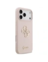 Etui Guess Silicone Big 4G Script do Apple iPhone 17 Pro Max różowy