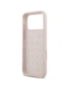 Etui Guess Silicone Big 4G Script do Apple iPhone 17 Pro Max różowy