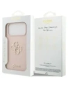 Etui Guess Silicone Big 4G Script do Apple iPhone 17 Pro Max różowy