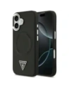 Etui Guess Triangle Logo MagSafe do Apple iPhone 17 czarny