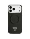 Etui Guess Triangle Logo MagSafe do Apple iPhone 17 Pro czarny