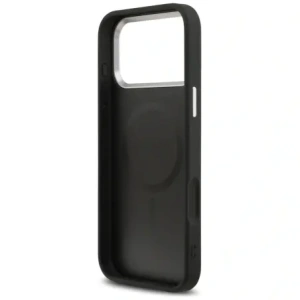 Etui Guess Triangle Logo MagSafe do Apple iPhone 17 Pro czarny