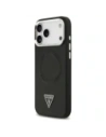 Etui Guess Triangle Logo MagSafe do Apple iPhone 17 Pro Max czarny