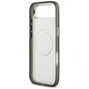 Etui Karl Lagerfeld IML Glitter Karl & Choupette Heads Logo MagSafe do Apple iPhone Air czarny