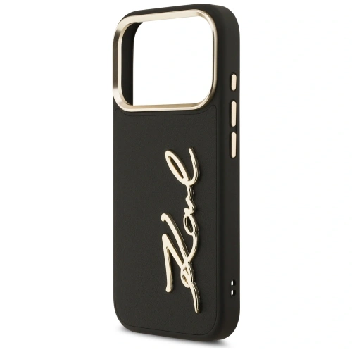 Etui Karl Lagerfeld Karl Script Logo do Apple iPhone 17 Pro czarny