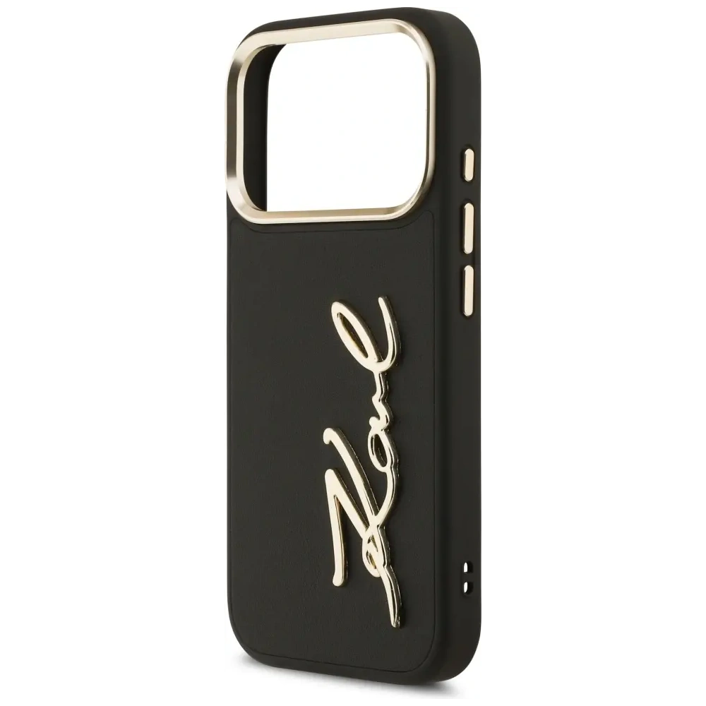 Etui Karl Lagerfeld Karl Script Logo do Apple iPhone 17 Pro czarny