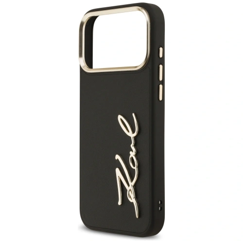 Etui Karl Lagerfeld Karl Script Logo do Apple iPhone 17 Pro Max czarny