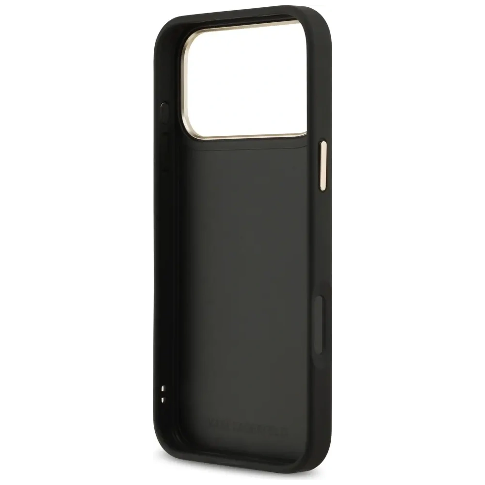 Etui Karl Lagerfeld Karl Script Logo do Apple iPhone 17 Pro Max czarny