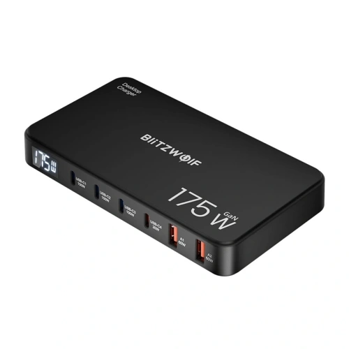 Stacja ładująca 6w1 Blitzwolf BW-S30 4xUSB-C, 2xUSB-A 175W