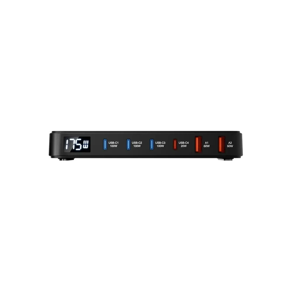 Stacja ładująca 6w1 Blitzwolf BW-S30 4xUSB-C, 2xUSB-A 175W