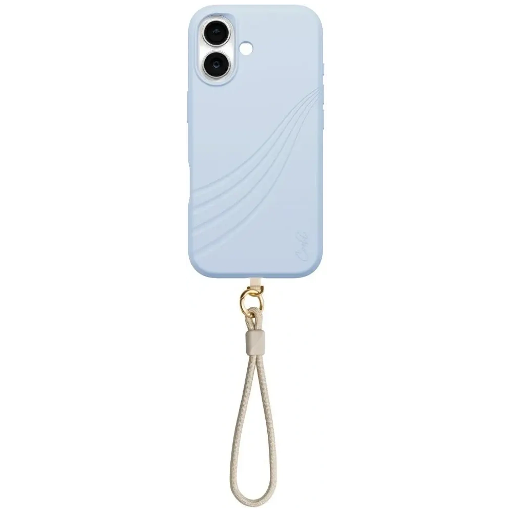 Etui UNIQ Coehl Serina do Apple iPhone 17 Magnetic Charging niebieski