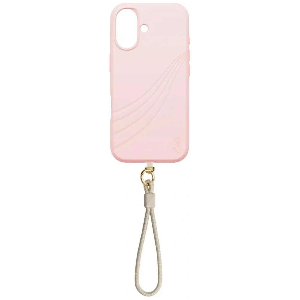 Etui UNIQ Coehl Serina do Apple iPhone 17 Magnetic Charging różowy