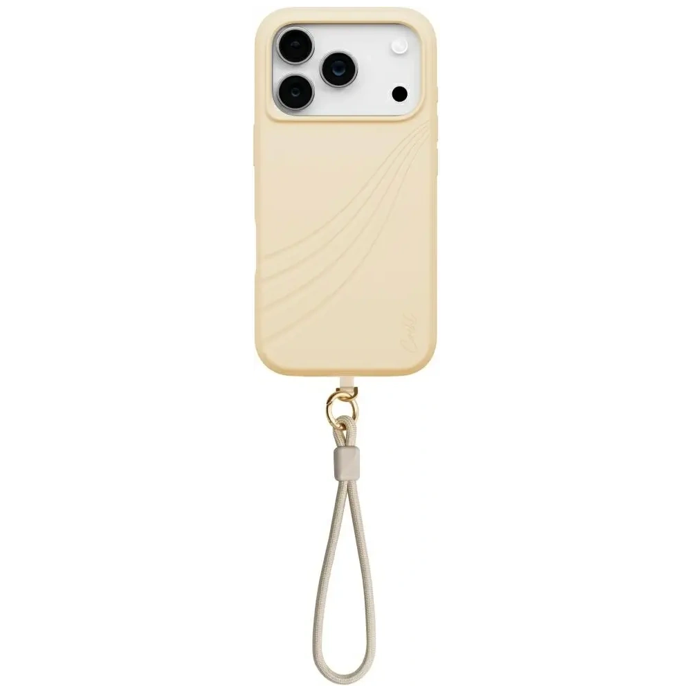 Etui UNIQ Coehl Serina do Apple iPhone 17 Pro Magnetic Charging beżowy