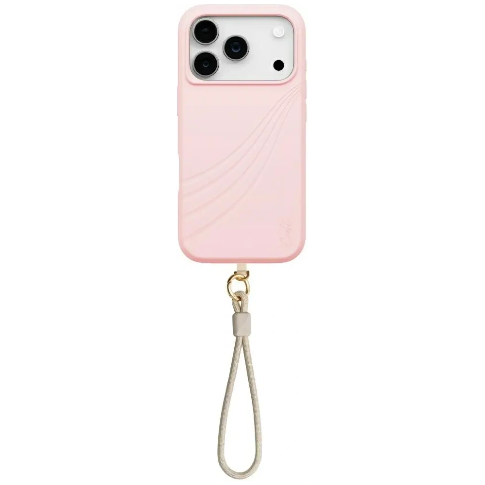Etui UNIQ Coehl Serina do Apple iPhone 17 Pro Magnetic Charging różowy