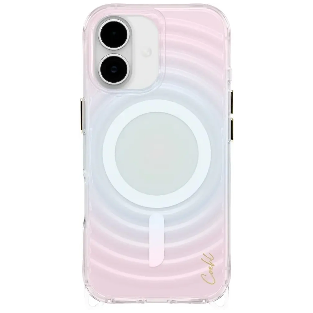 Etui UNIQ Coehl Vela do Apple iPhone 17 Magnetic Charging opal