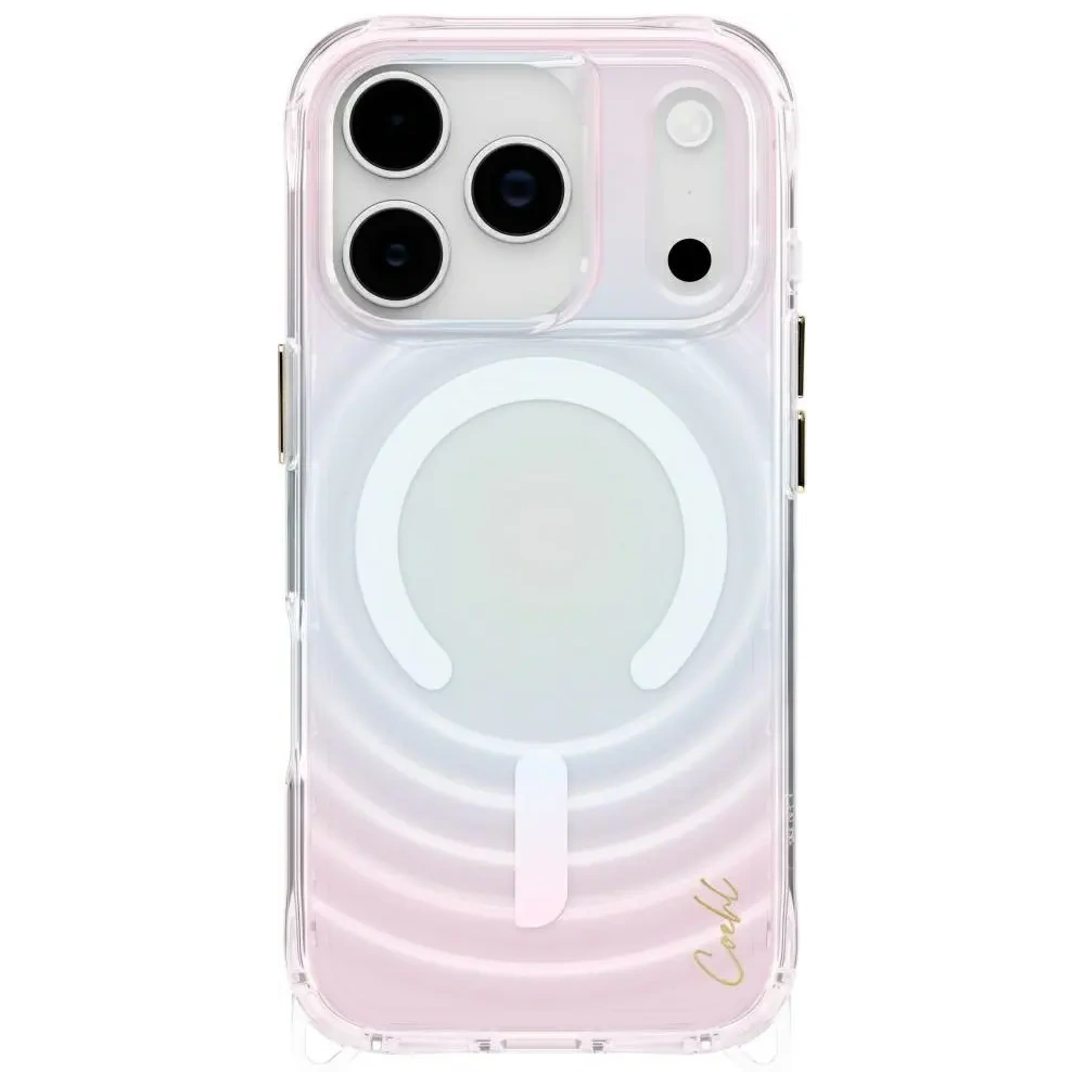 Etui UNIQ Coehl Vela do Apple iPhone 17 Pro Magnetic Charging opal