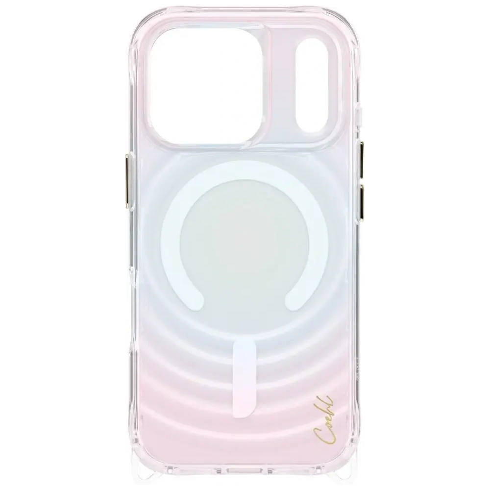 Etui UNIQ Coehl Vela do Apple iPhone 17 Pro Magnetic Charging opal