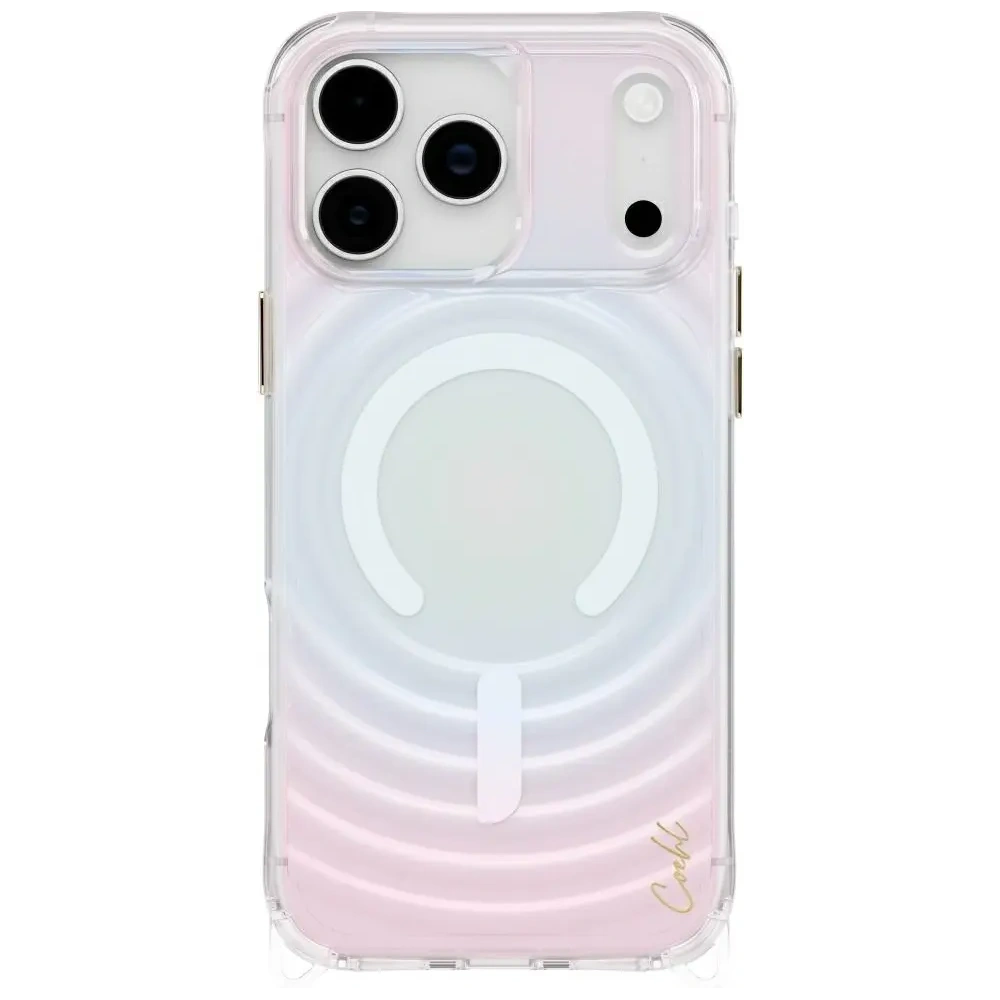 Etui UNIQ Coehl Vela do Apple iPhone 17 Pro Max Magnetic Charging opal