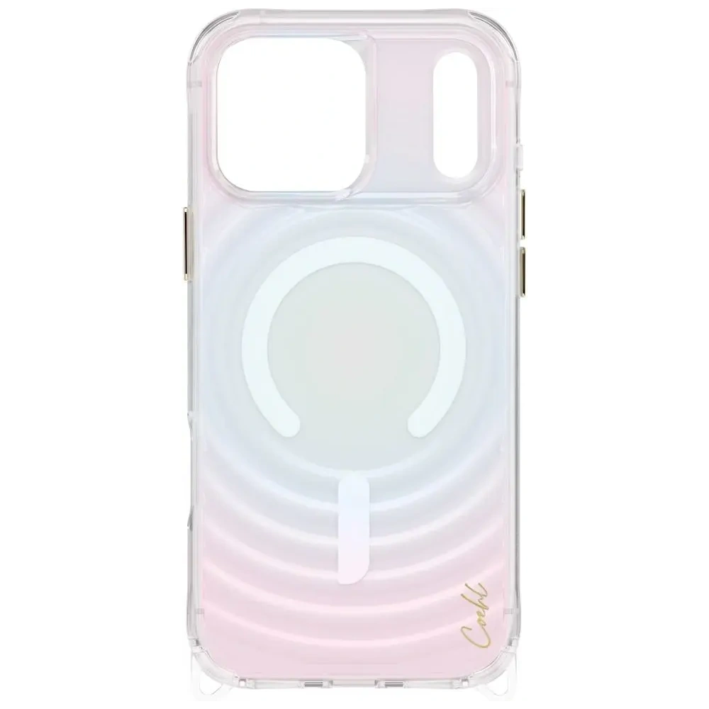 Etui UNIQ Coehl Vela do Apple iPhone 17 Pro Max Magnetic Charging opal