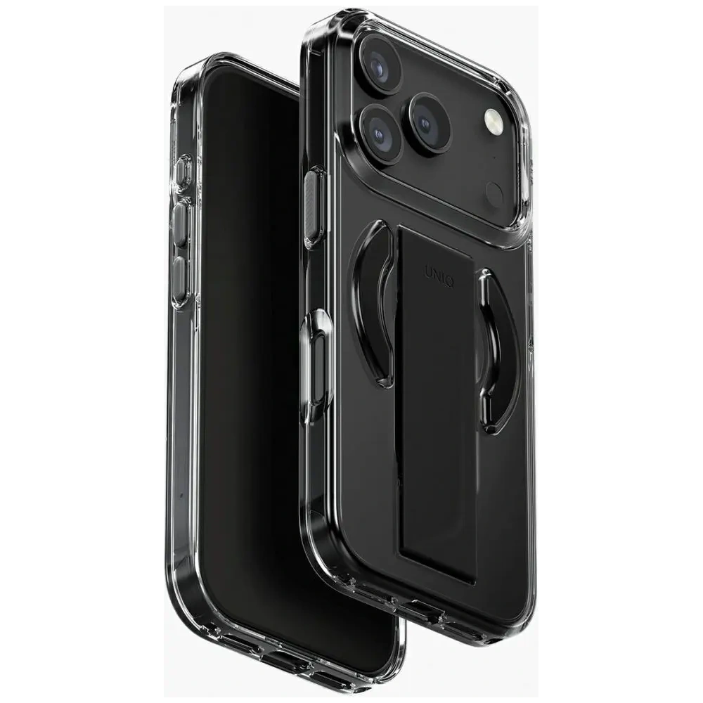 Etui UNIQ Heldro Air do Apple iPhone 17 Pro MagClick Charging czarny